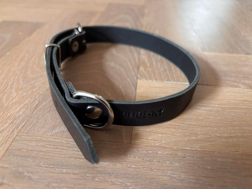 Julius K9 dog collar leather large dog, Ophalen of Verzenden