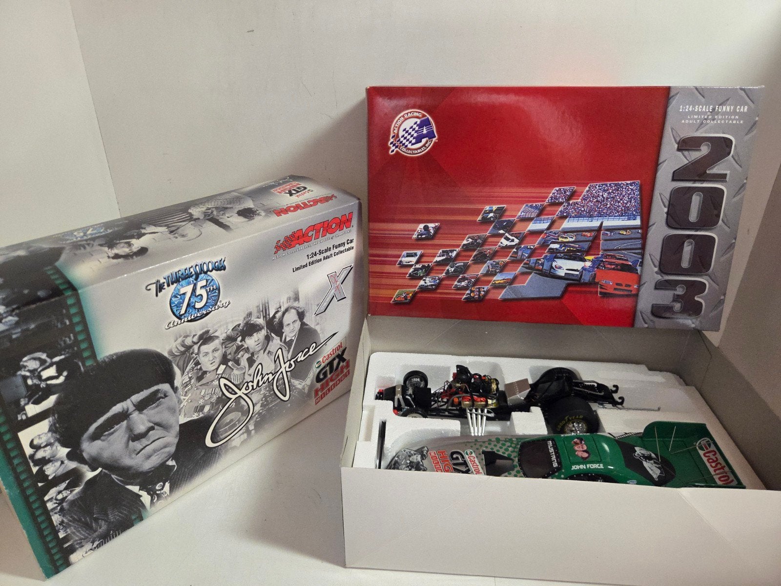 Actio Racing Funny Car "Castrol/3 Stooges 1:24, Overige merken, ., Ophalen of Verzenden, Zo goed als nieuw