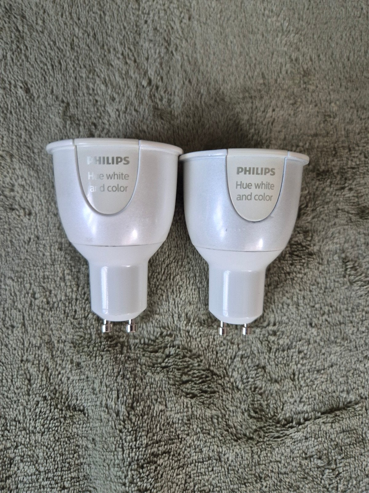 Philips Hue White and Color GU10 LED Lampen (2 stuks), Wit, GU10, Dimbaar, Ophalen of Verzenden