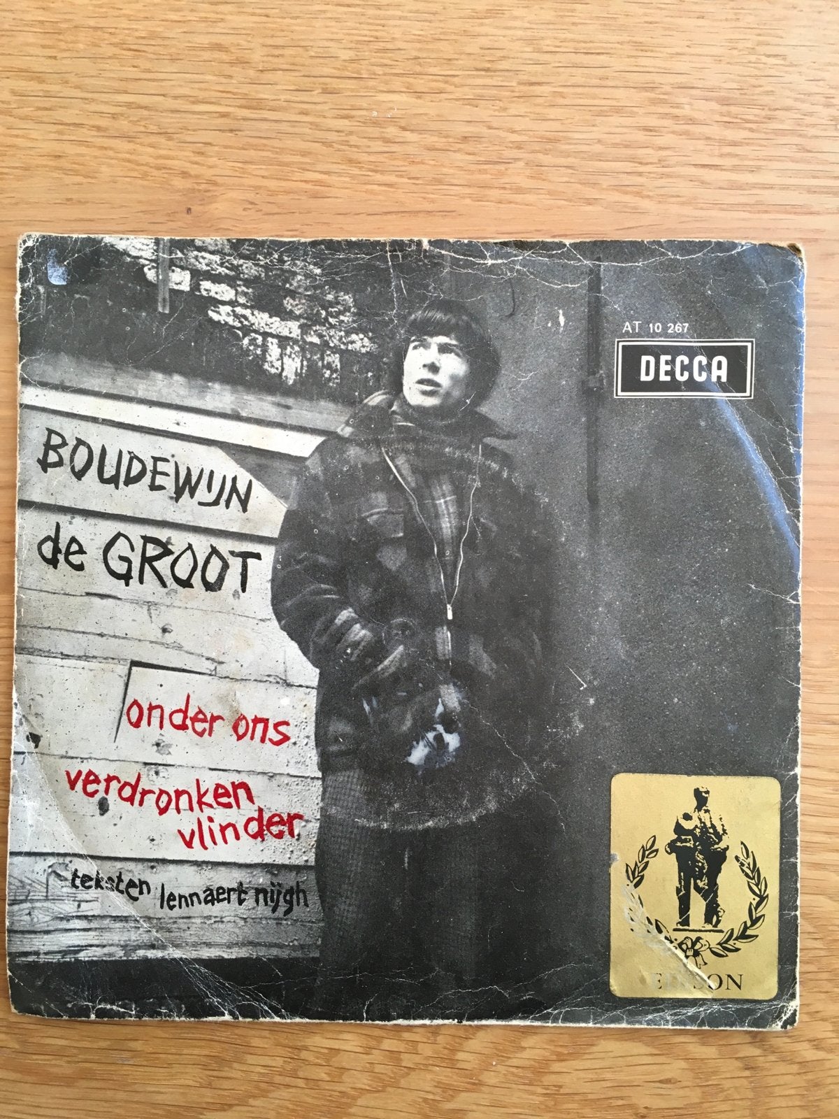Boudewijn de Groot - Onder Ons / Verdronken Vlinder (Single), Gebruikt, Originele persing, 7 inch, Ophalen of Verzenden