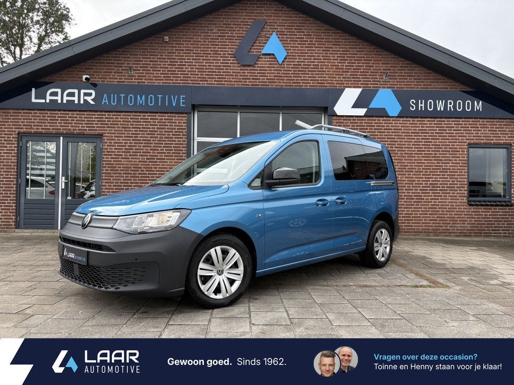 Volkswagen Caddy 1.5 TSI 5-persoons Draaistoel Rechts Invali, Automaat, 12 maanden, Stof, Overige modellen
