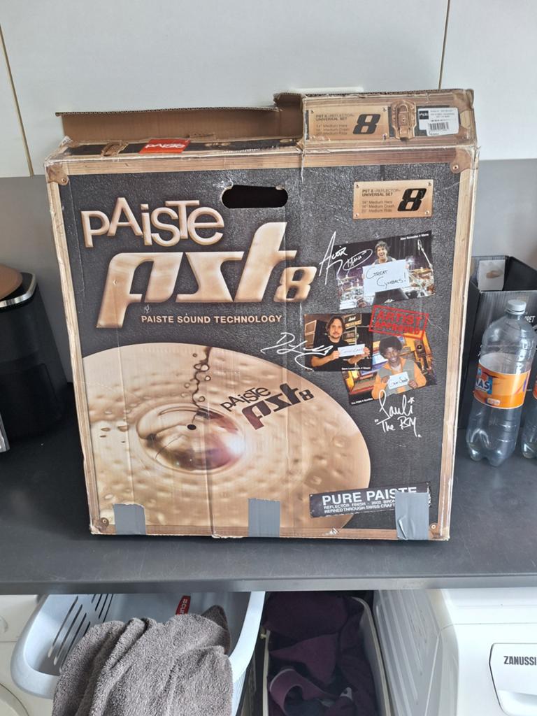 Bekkenset Paiste PST8 nooit gebruikt., Ophalen of Verzenden, Zo goed als nieuw, Overige merken