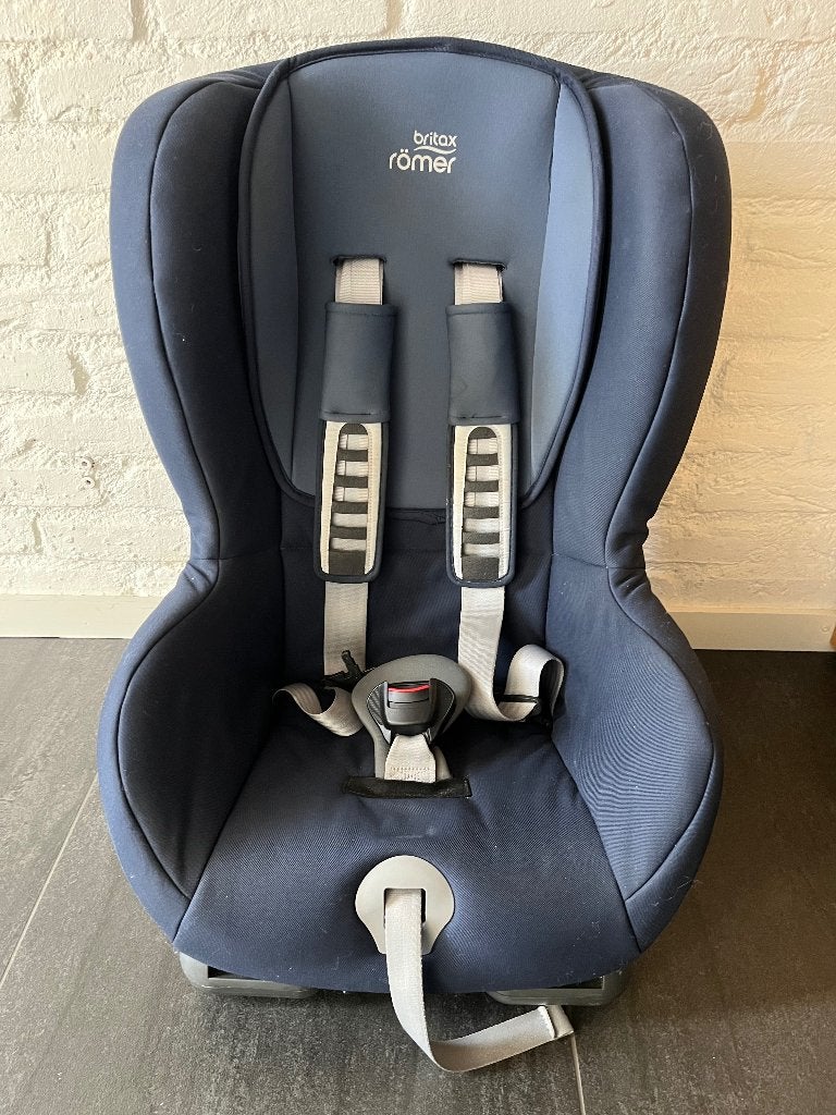 Britax Römer Duo Plus (9-18 kg), Autogordel of Isofix, Gebruikt, 9 t/m 18 kg, Slaapstand