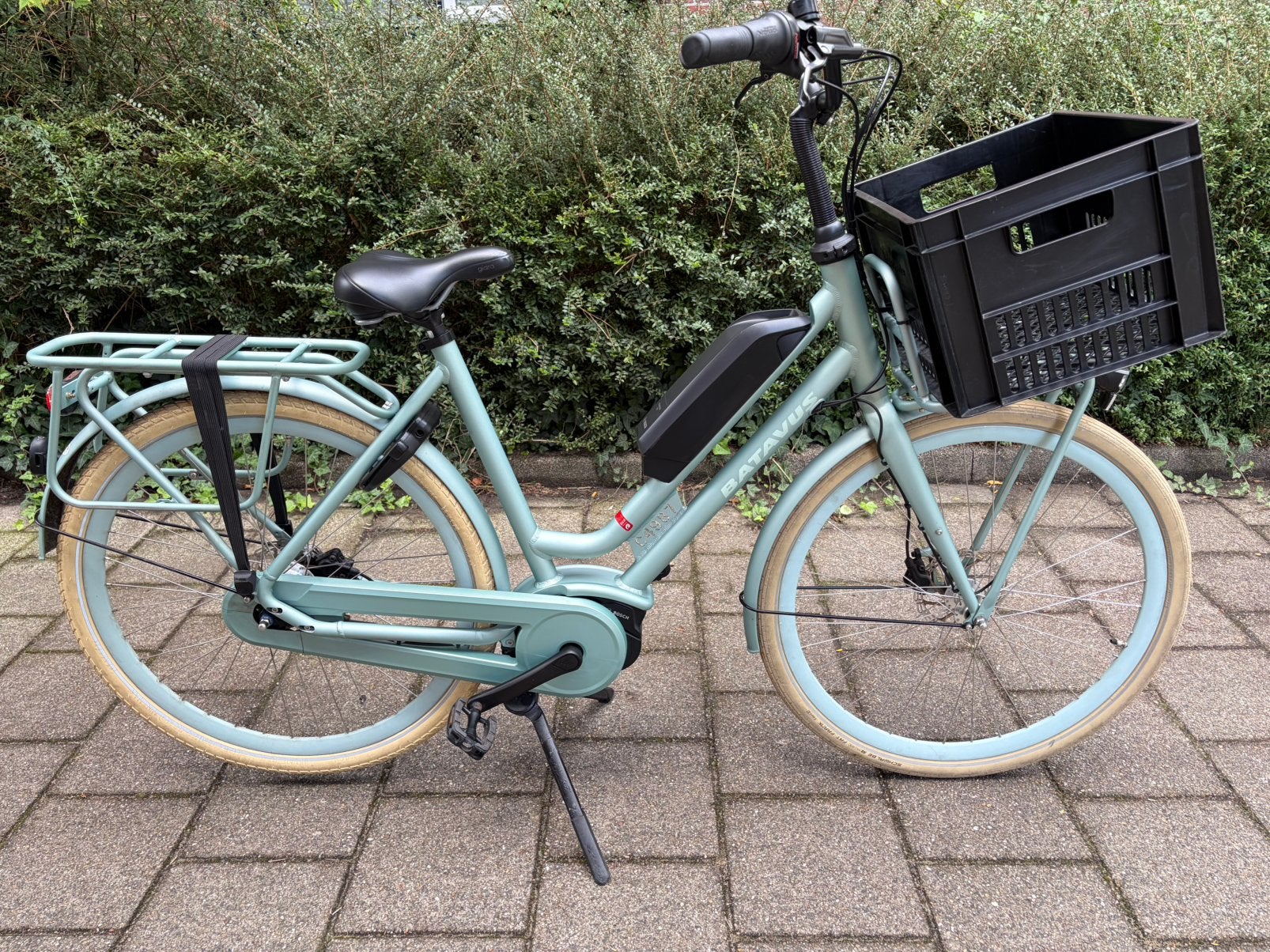 Batavus Quip Extra Cargo E-Go Elektrische Fiets (55cm), Ophalen, 53 tot 56 cm, Versnellingen, Batavus