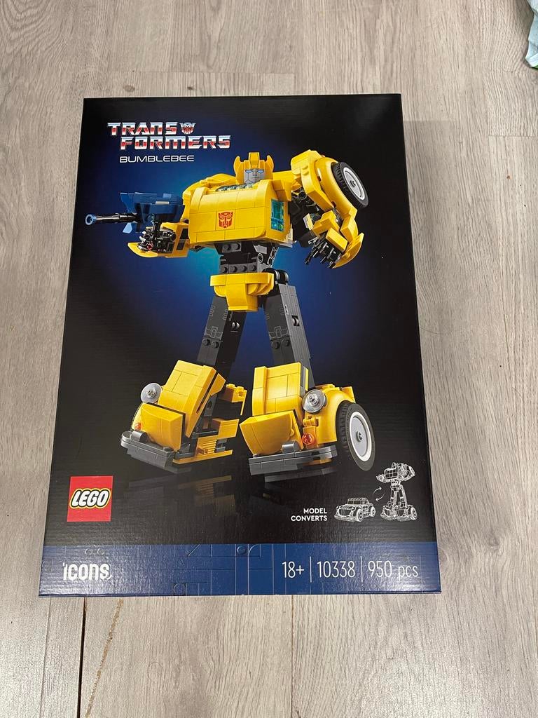 LEGO Icons 10338 Transformers Bumblebee - Nieuw & Sealed, Lego, Nieuw, Ophalen of Verzenden, Inclusief doos