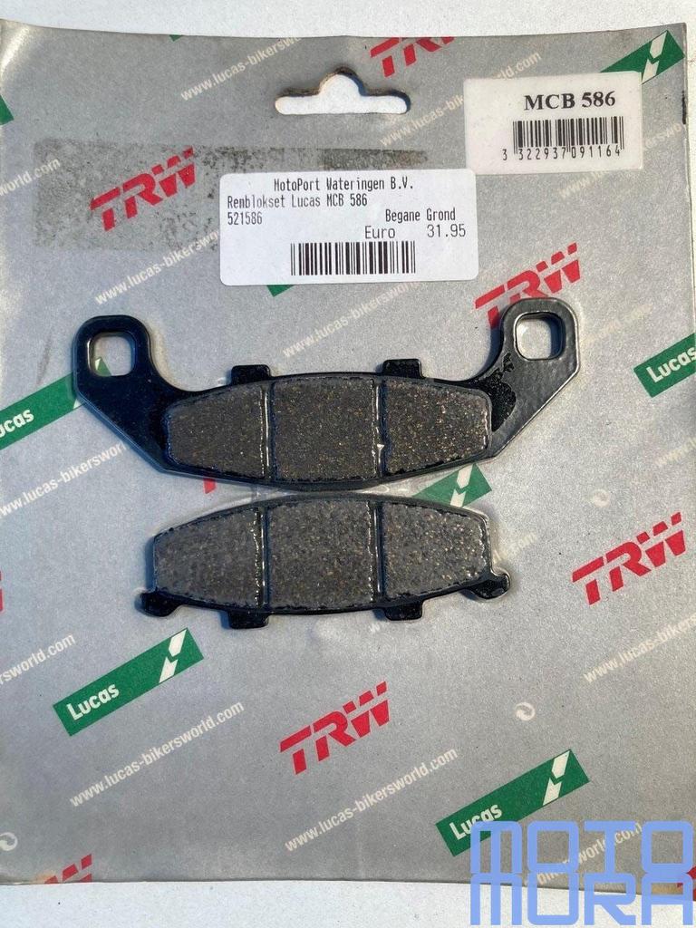 TRW MCB586 remblokken set Kawasaki KR1 KR1S Suzuki RGV roser, -, -, Nieuw, Ophalen of Verzenden