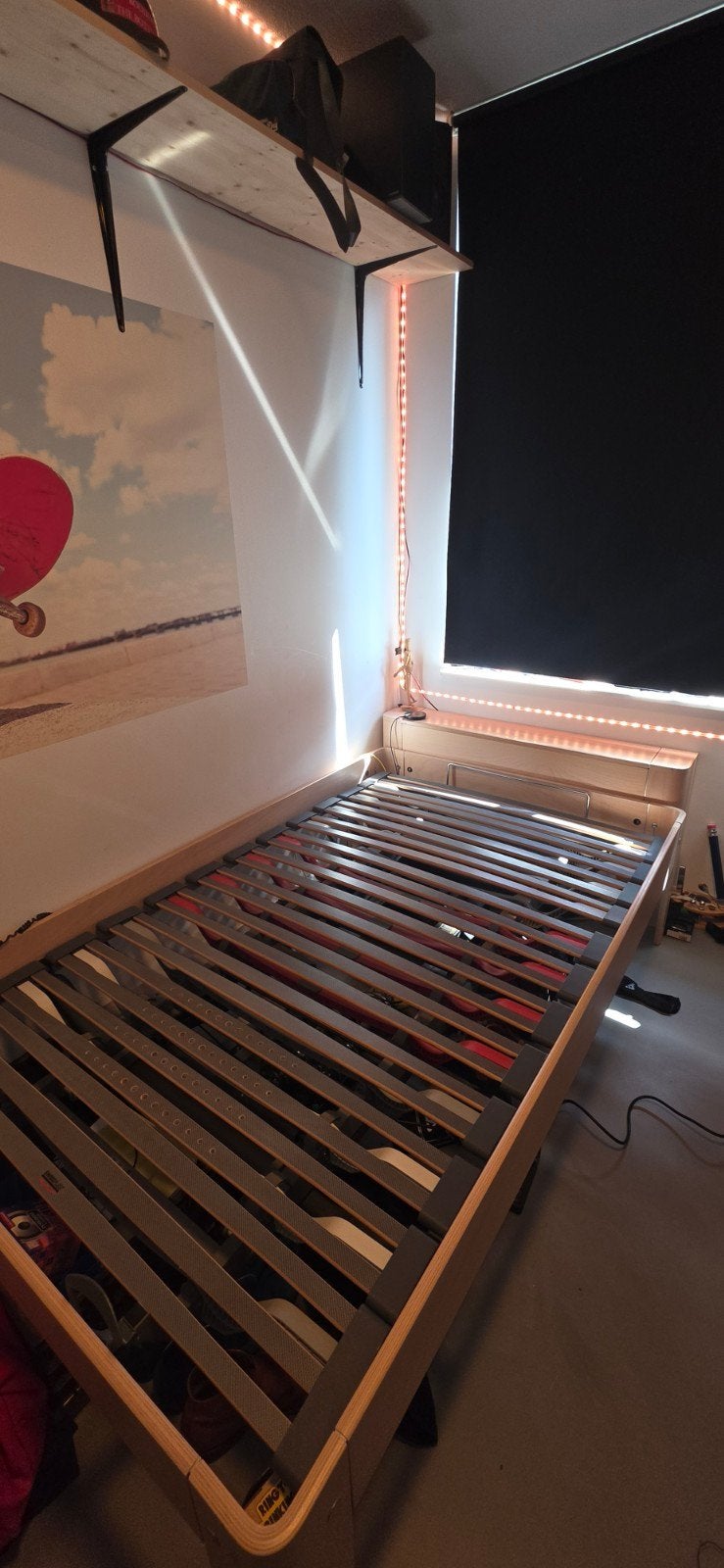 Auping Auronde 120x200 met elektrische lattenbodem, Huis en Inrichting, Slaapkamer | Bedden, Ophalen of Verzenden