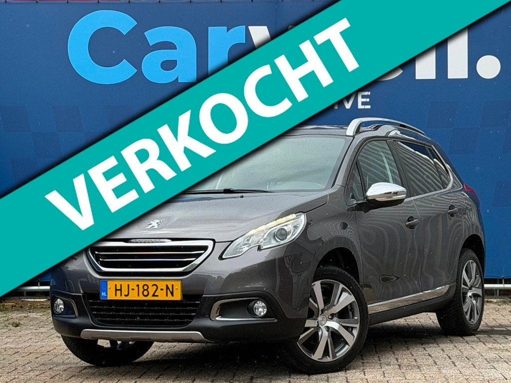 Peugeot 2008 1.2 PureTech Allure|1e Eigenaar|DistributieV.V|, Gebruikt, 1270 kg, Leder en Stof, 49 €/maand