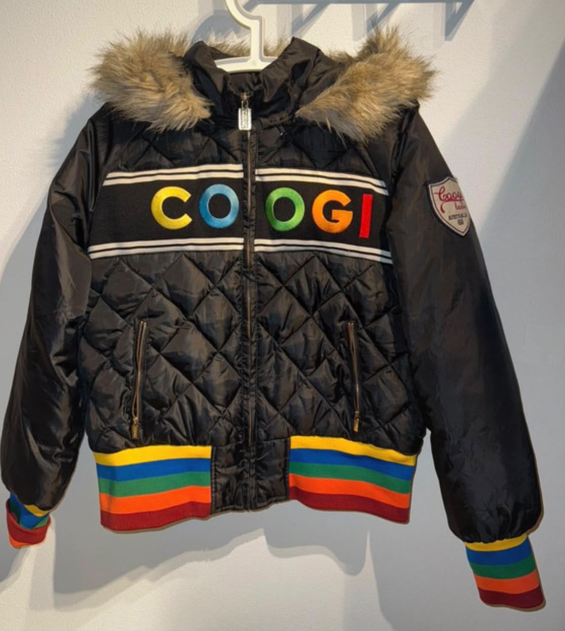 Coogi Australia Winterjas Maat S, Ophalen of Verzenden, Zo goed als nieuw, Maat 36 (S), Meerkleurig
