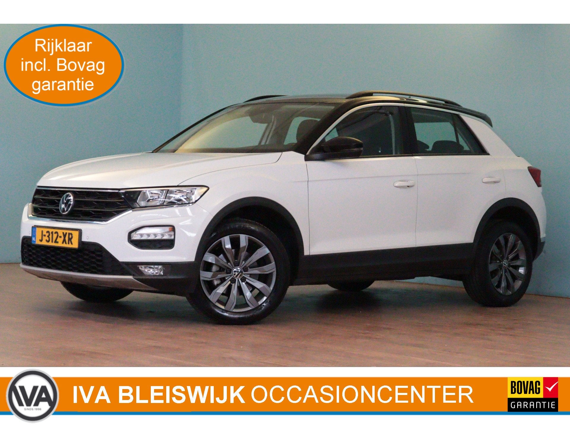 Volkswagen T-Roc 1.0 TSI Style | TWO-TONE | NAVI / APPCONNEC, Auto's, Volkswagen, Voorwielaandrijving, Gebruikt, Euro 6, 116 pk