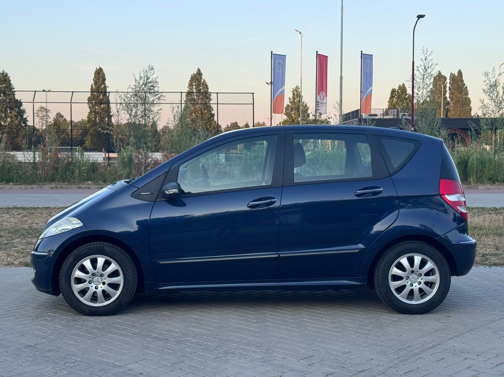 Mercedes-Benz A-Klasse 1.5 A160 5DRS 2006 Blauw, Voorwielaandrijving, Euro 5, Stof, 1498 cc