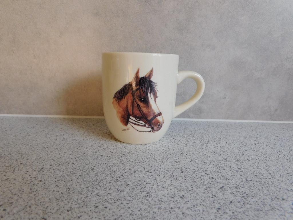 Senseo Mok Country Horses JET by ter Steege, Ophalen of Verzenden, Zo goed als nieuw, Overige stijlen, Kop(pen) en/of Schotel(s)