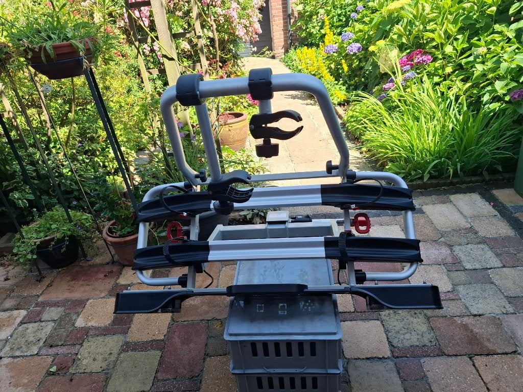 Travel en Co - Touring II - ANWB kantelbare fietsendrager, Ophalen, Gebruikt, Elektrische fiets, 2 fietsen
