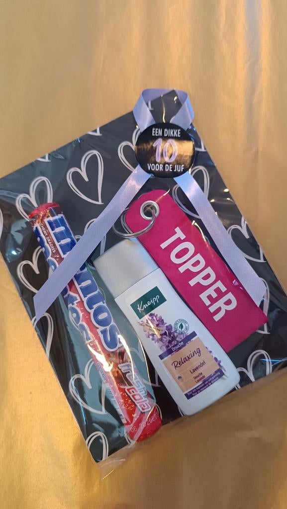 Pakketje voor juf of meester, Ophalen, Nieuw