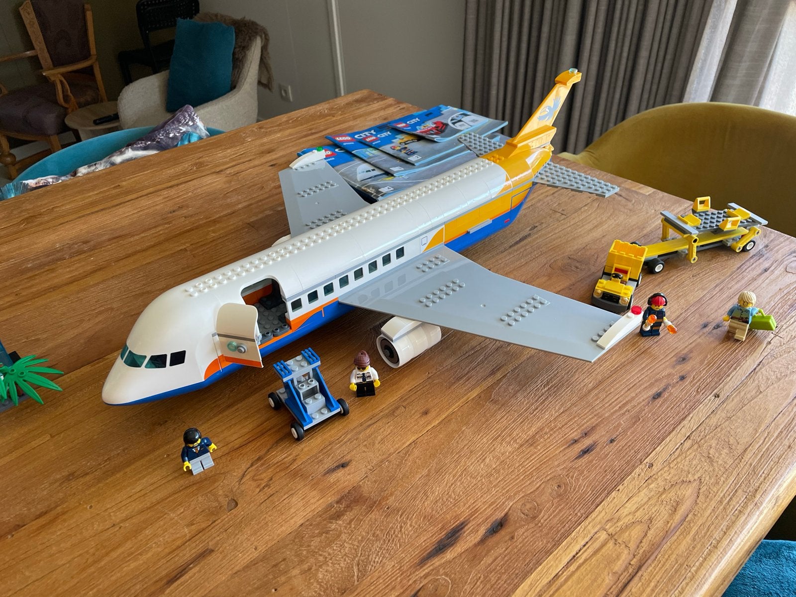 Lego City Passagiersvliegtuig 60262 - Zo goed als nieuw, City, Lego, Ophalen of Verzenden, Zo goed als nieuw