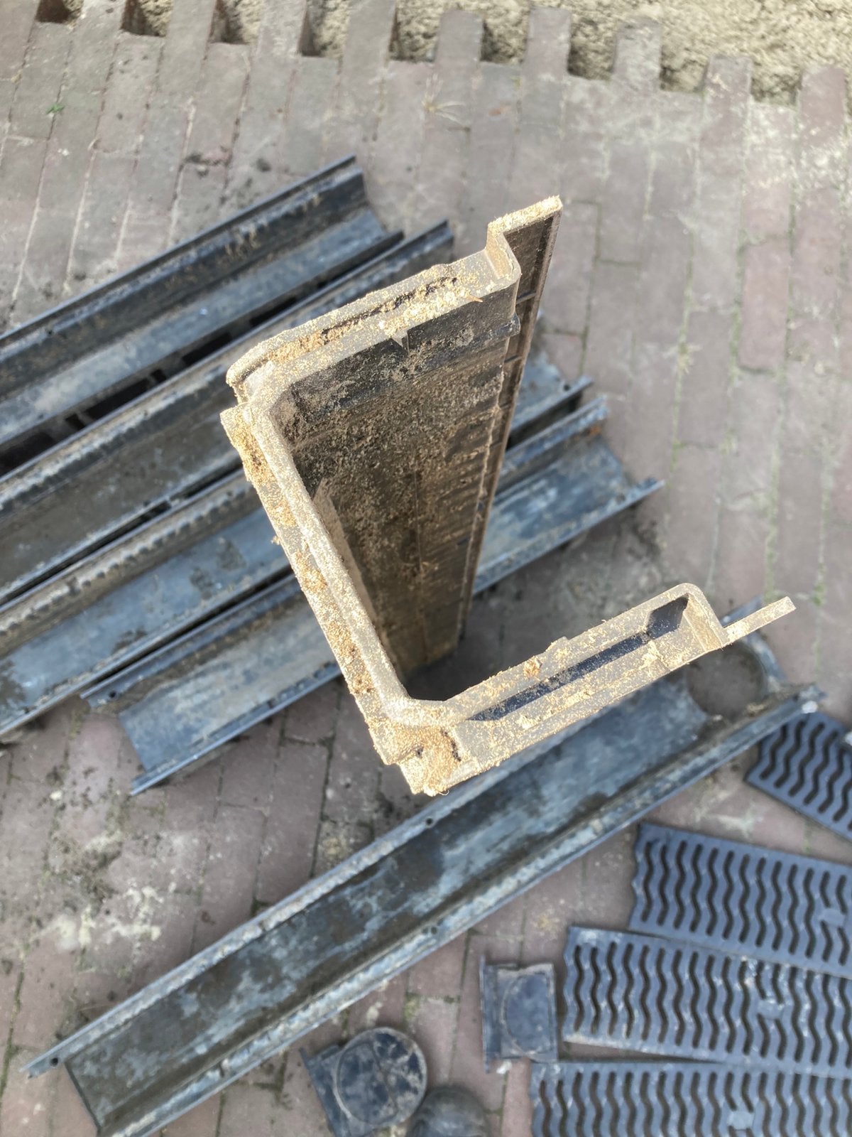 Nicoll Connecto afvoergoot 5,5m, Tuin en Terras, Ophalen, Gebruikt