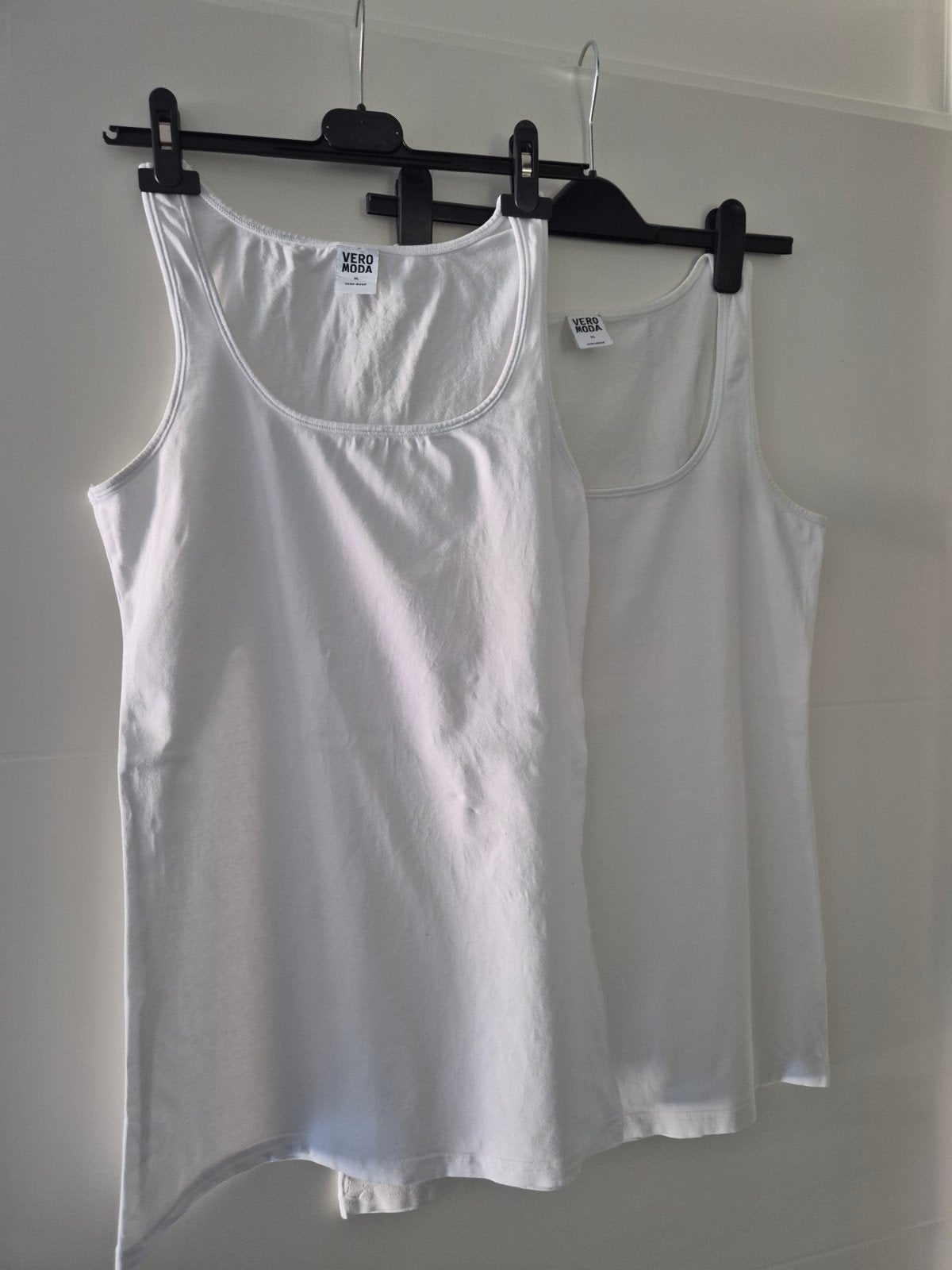 Vero Moda singlet - XL 2 stuks 4 euro, Vero Moda, Wit, Maat 46/48 (XL) of groter, Ophalen of Verzenden