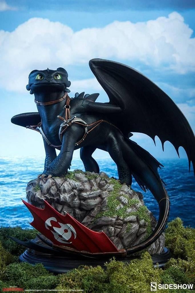 Sideshow Toothless HTTYD OG statue, Verzamelen, Beelden en Beeldjes, Ophalen