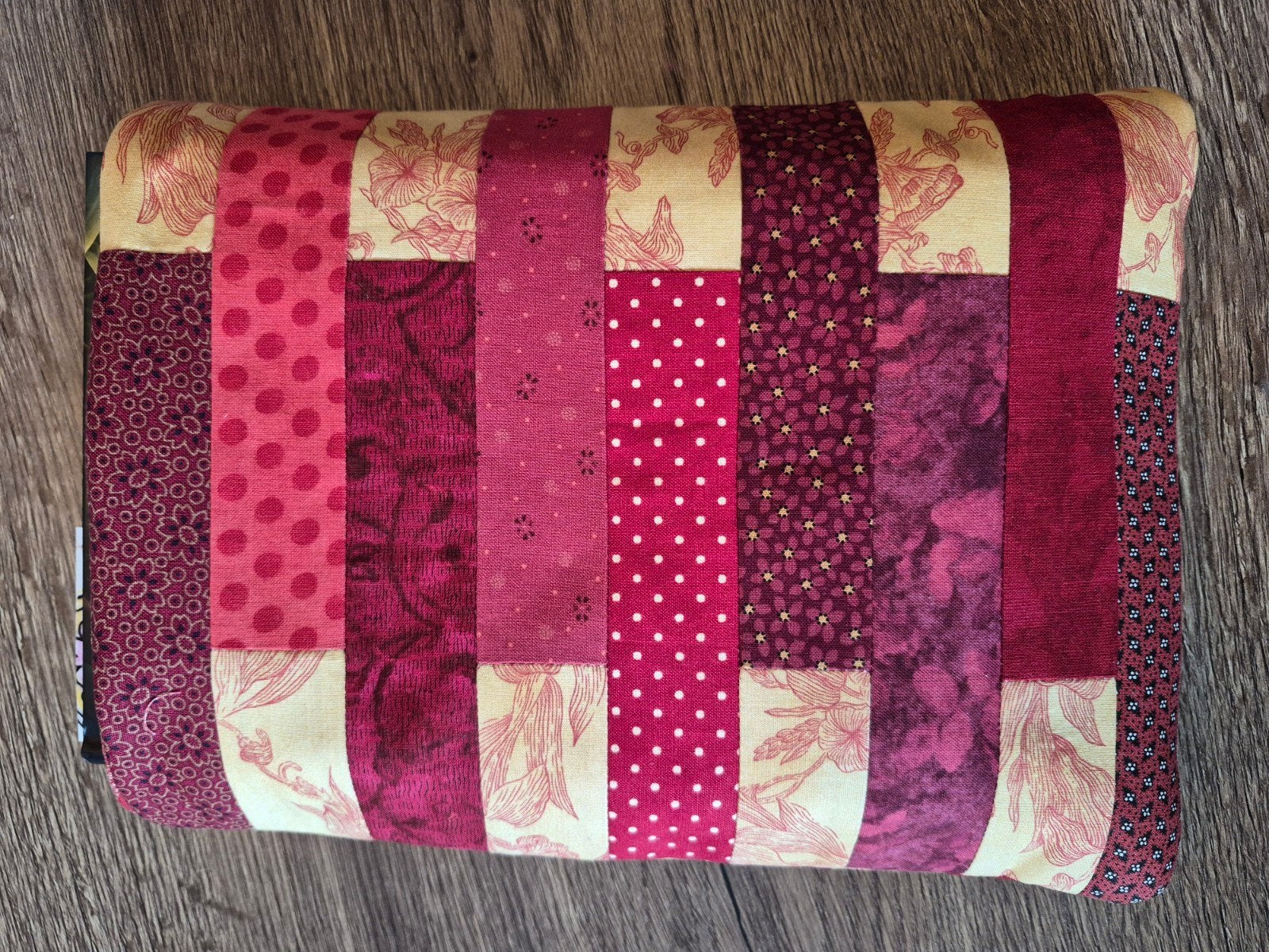 Handgemaakte Patchwork Boekomslag, Hobby en Vrije tijd, Ophalen of Verzenden, Nieuw