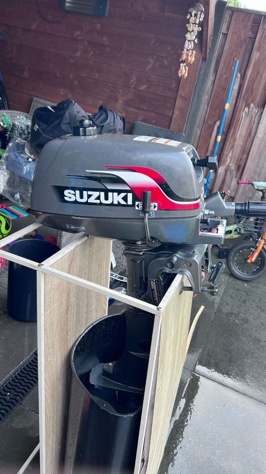 Suzuki 4pk 2-takt buitenboordmotor, Ophalen of Verzenden, Gebruikt