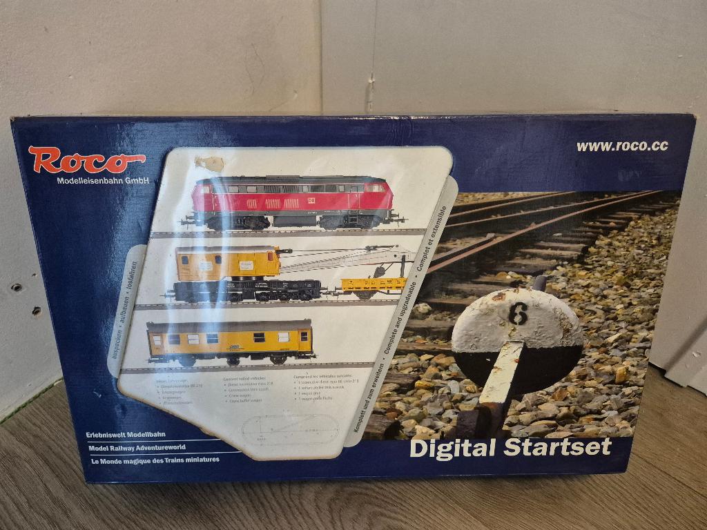 roco digitaal startset 51231, Ophalen, Treinset, Gelijkstroom, Zo goed als nieuw