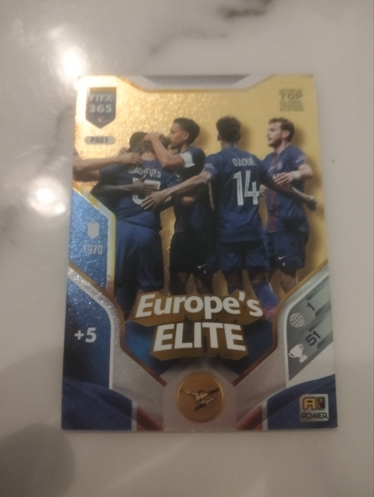 Europe's elite psg panini kaart, Hobby en Vrije tijd, Stickers en Plaatjes, Ophalen