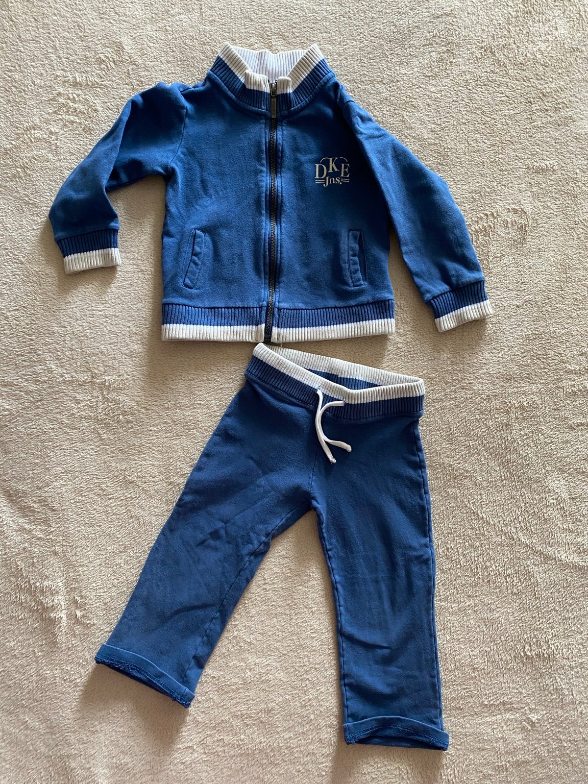 Blauw Drake Jns trainingspak voor baby's, Ophalen of Verzenden, Zo goed als nieuw, Jongetje of Meisje, Pakje