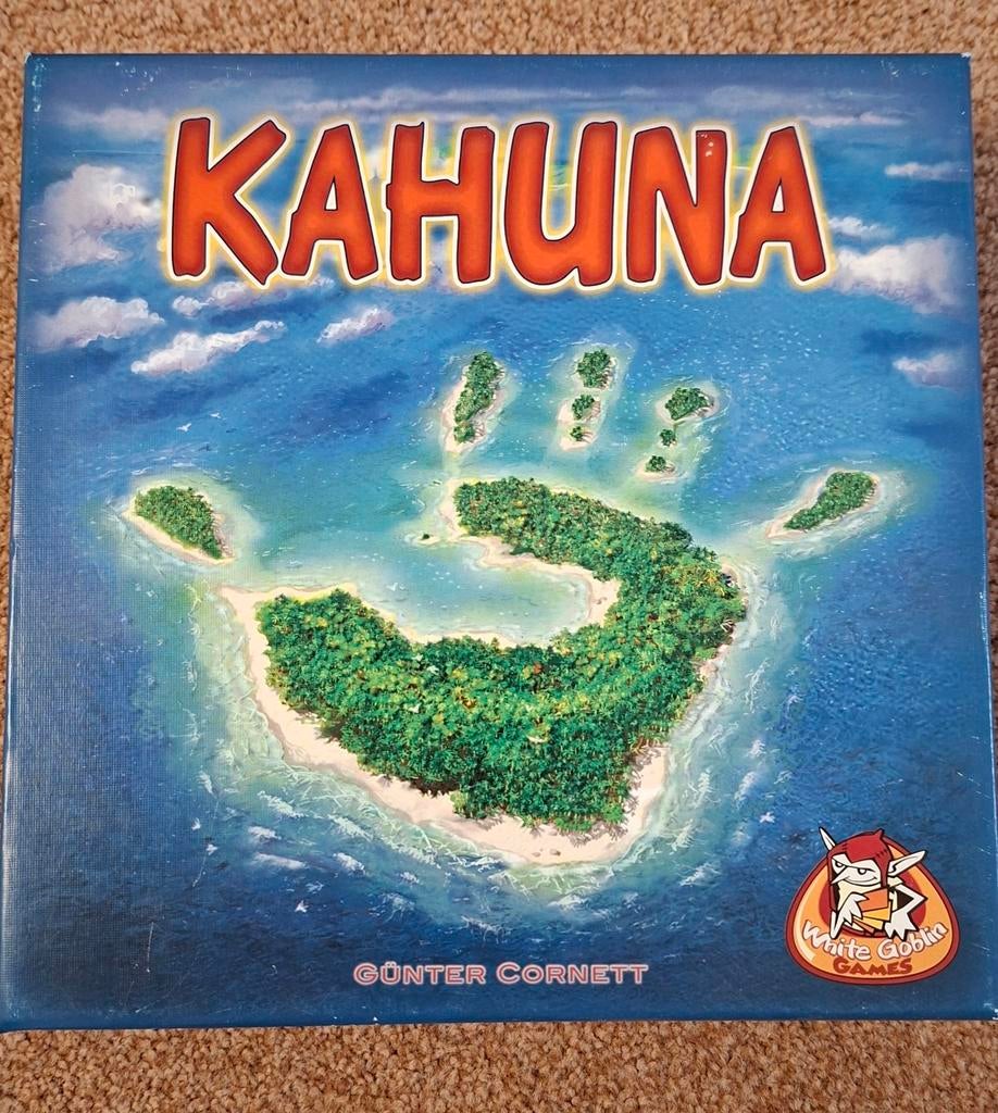 Kahuna bordspel - Strategisch spel voor 2 spelers, Een of twee spelers, Ophalen of Verzenden, Zo goed als nieuw, White Goblin Games