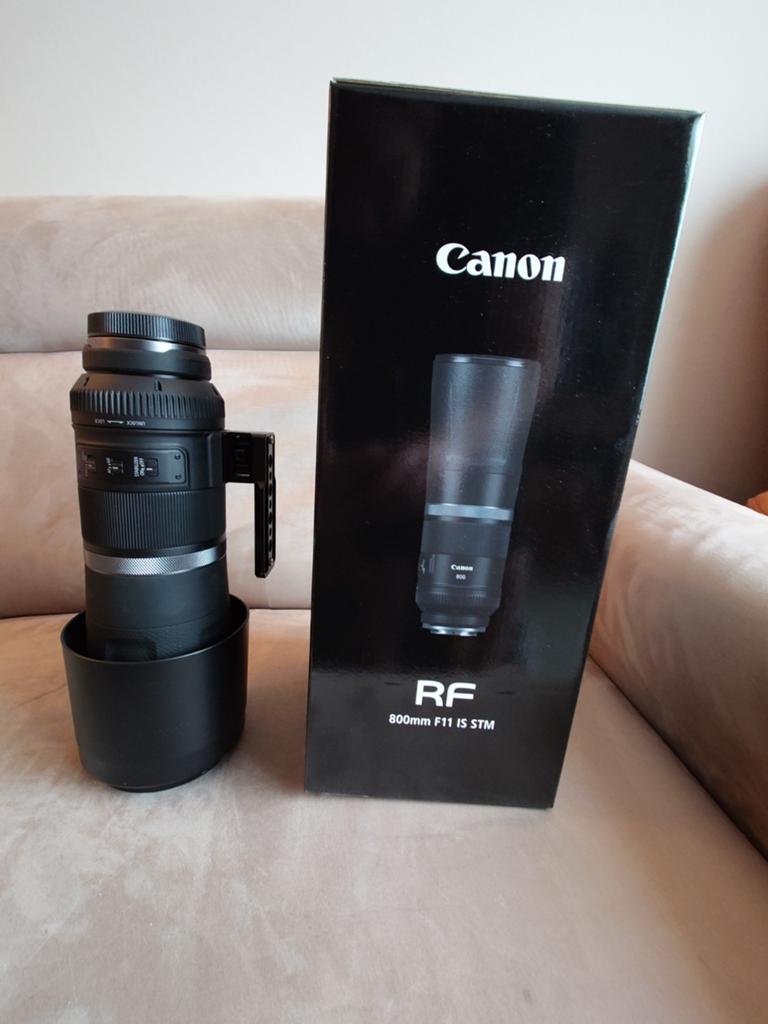Canon RF 800mm F11 IS STM Telelens, Audio, Tv en Foto, Fotografie | Lenzen en Objectieven, Ophalen