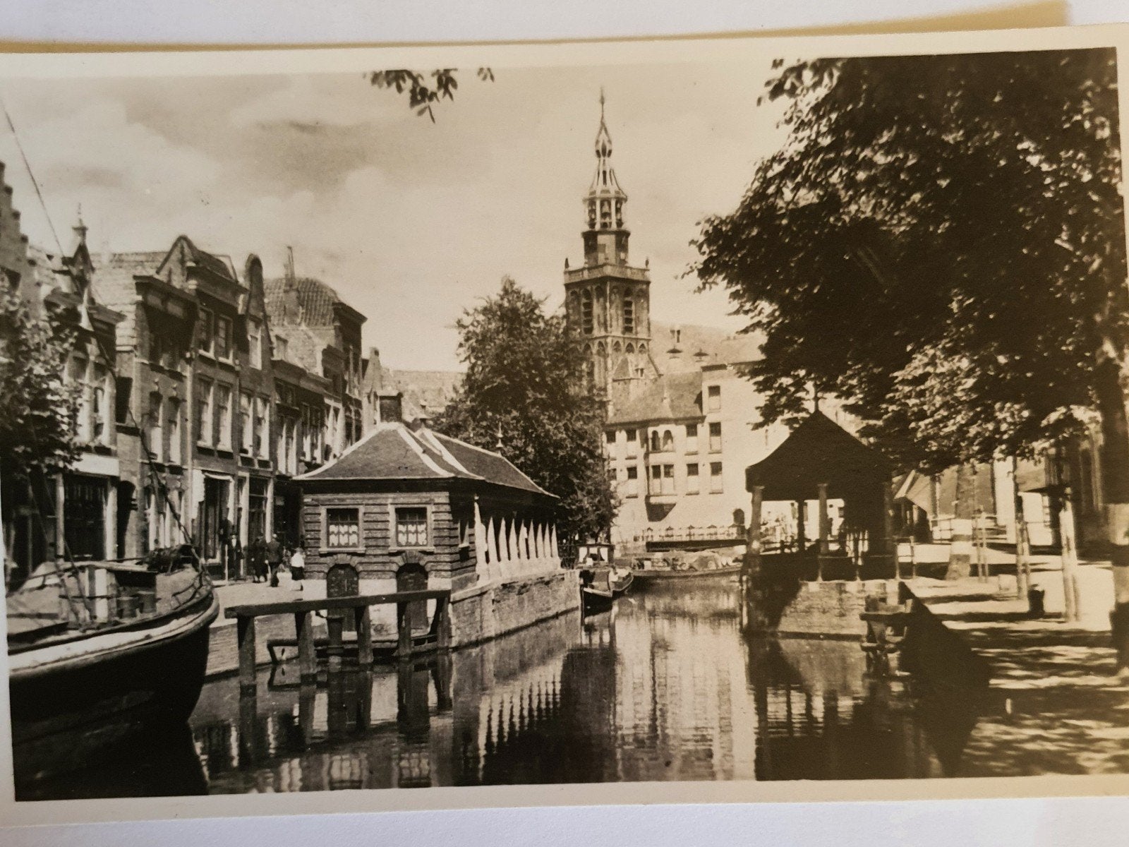 Gouda vischbanken, Ophalen of Verzenden, Voor 1940, Overige onderwerpen