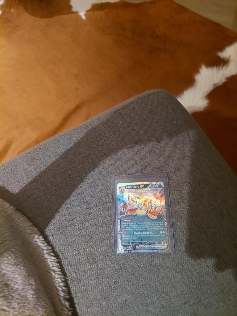Charizard ex 330 Pokémon kaart - Zo goed als nieuw, Ophalen of Verzenden, Zo goed als nieuw, Losse kaart, Foil