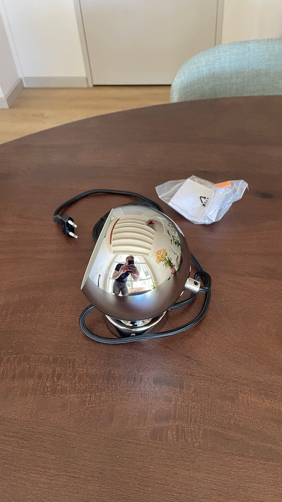 Frandsen - muurlamp bal (chrome), Overige typen, Overige merken, Nieuw, Overige fittingen