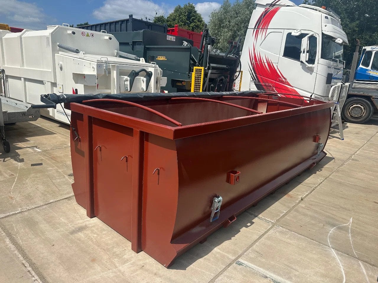 Sidalco Paarden mest verzamel container 7m3 (bj 2025)