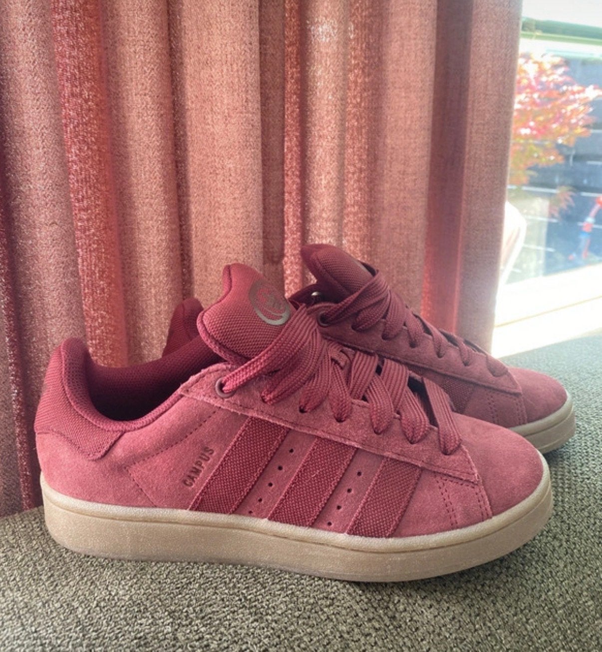 Nieuwe Adidas Campus sneakers, Ophalen of Verzenden, Nieuw, Rood, Sneakers of Gympen