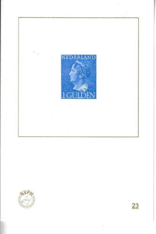 NEDERLAND BLAUWDRUK, Postzegels en Munten, Ophalen of Verzenden, Na 1940, Postfris