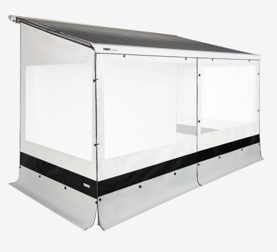 2x Thule Rain Blocker G2 Front 1200 (E) 192cm (301323), Caravans en Kamperen, Caravan accessoires, Ophalen of Verzenden, Zo goed als nieuw