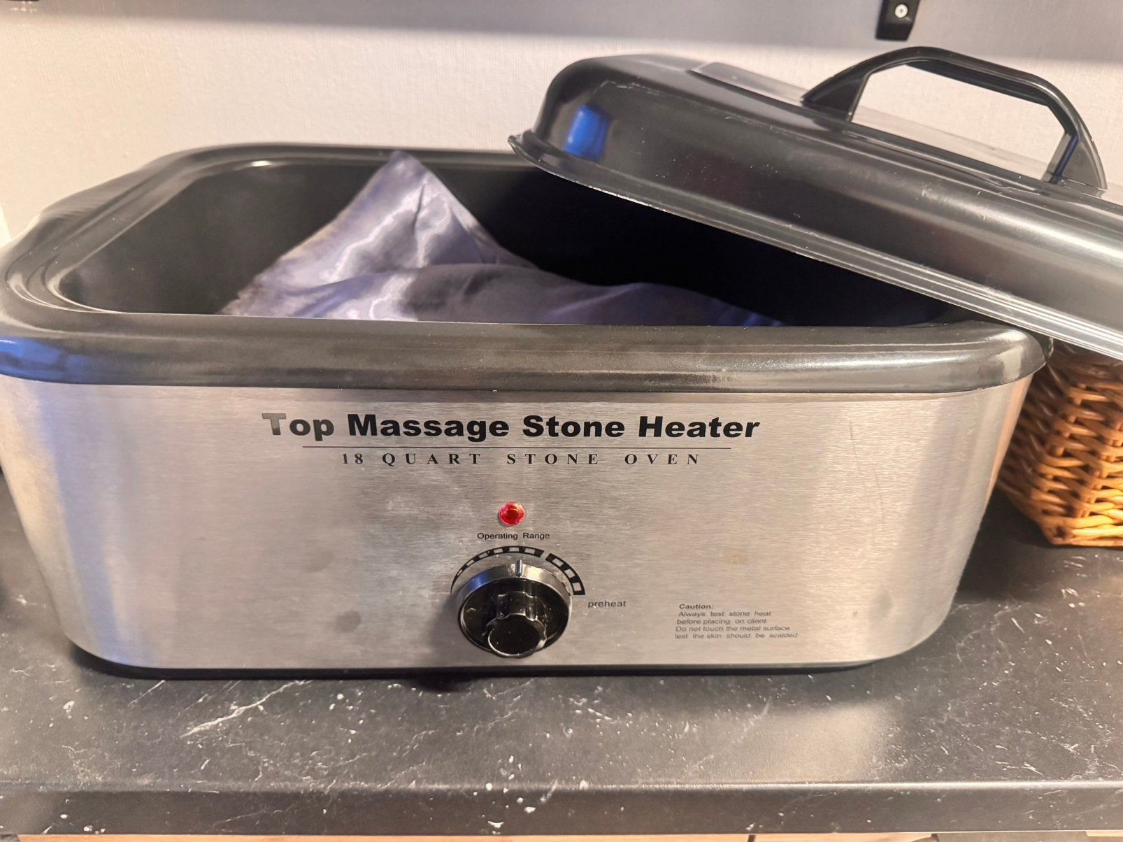 Hotstone verwarmer, Ophalen of Verzenden, Zo goed als nieuw, Hotstone