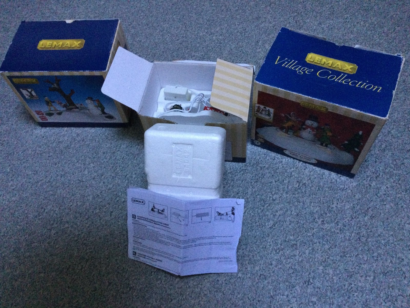 3x  voor Kerstdorp  als nieuw in doosjes   Samen 100 euro, Ophalen of Verzenden, Zo goed als nieuw