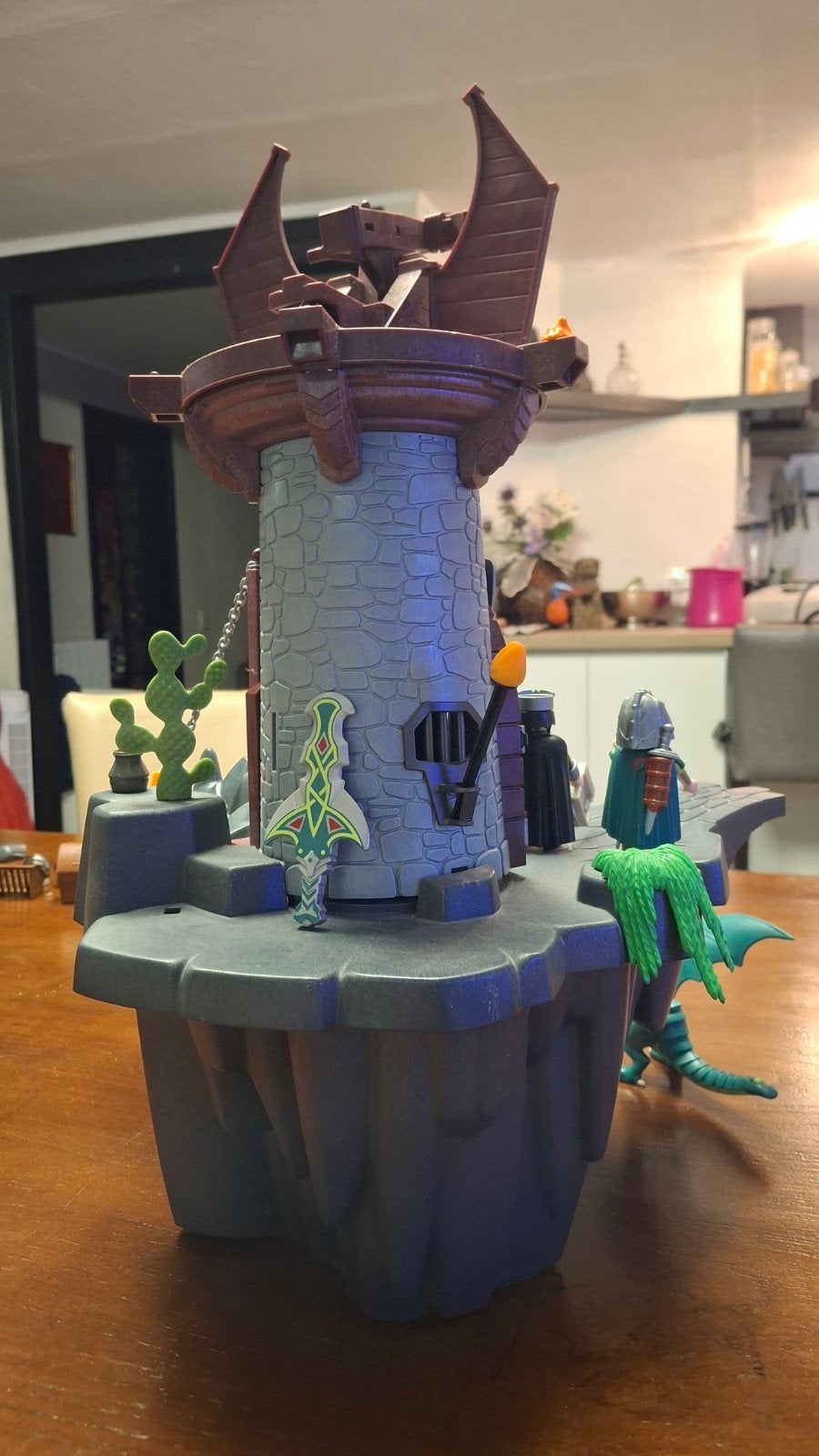 Playmobil Drakenridders Toren - Compleet en in goede staat, Ophalen of Verzenden, Gebruikt, Knights, Kasteel/Fort