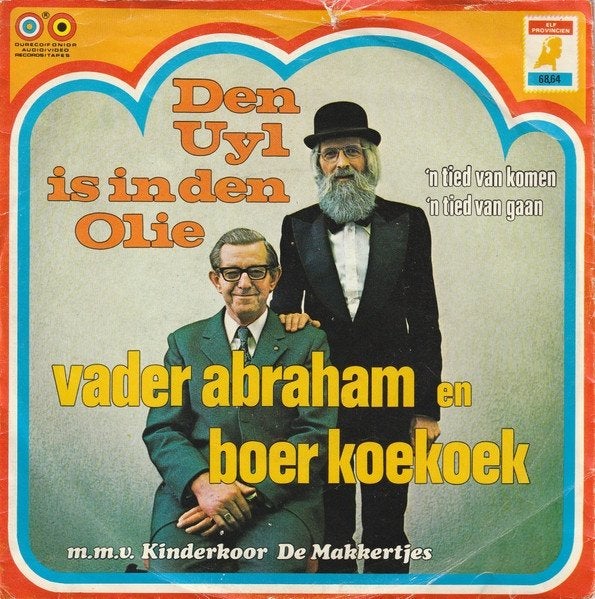 Vader Abraham - Den Uyl is in den Olie (Single), Cd's en Dvd's, Vinyl Singles, Fotohoes, Ophalen of Verzenden, Gebruikt, Nederlandstalig