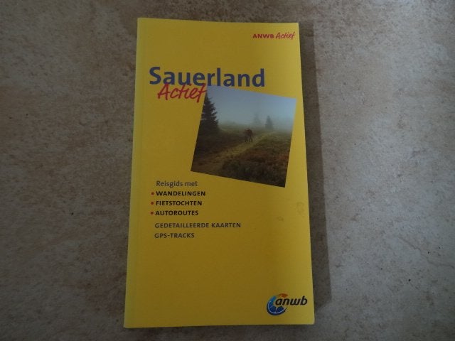 anwb actief reisgids Sauerland, Europa, Ophalen of Verzenden, Zo goed als nieuw, Reisgids of -boek