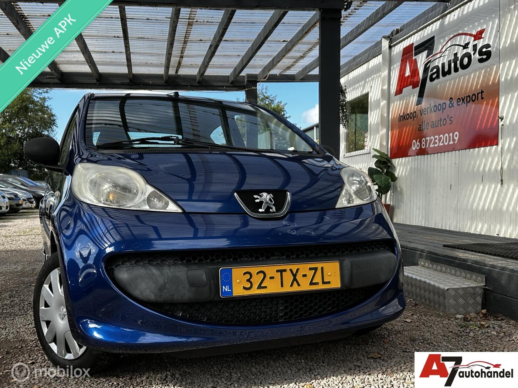 Peugeot 107 1.0-12V XR Nieuwe APK, Auto's, Voorwielaandrijving, Gebruikt, 765 kg, 68 pk