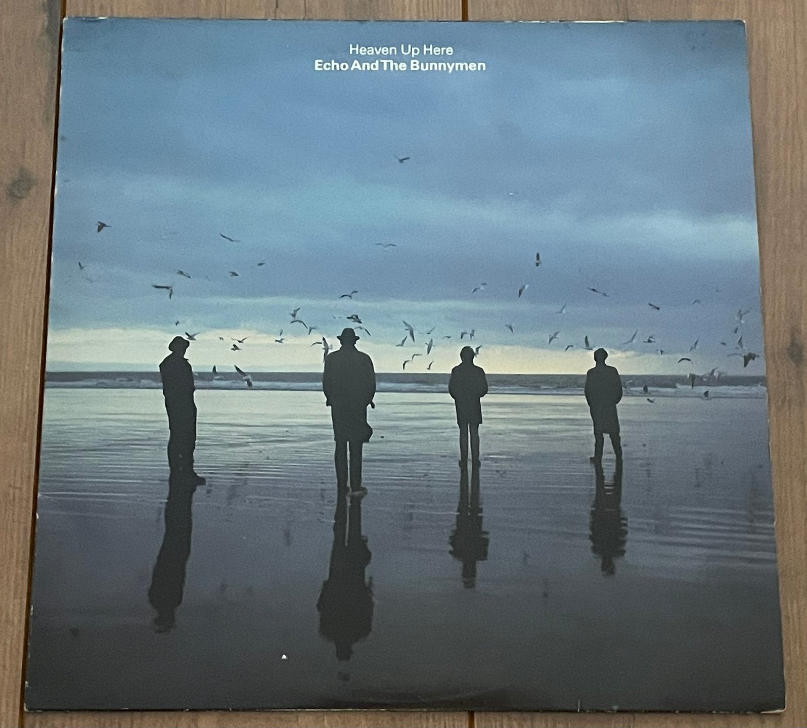 Echo And The Bunnymen - Heaven Up Here lp / '81, w. inner, LP, Gebruikt, 12 inch, Alternative Rock