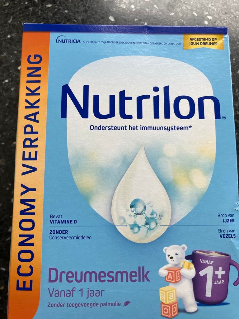Nutrilon Dreumesmelk 1+ jaar - Nieuw en Ongeopend, Ophalen, Nieuw, Overige typen