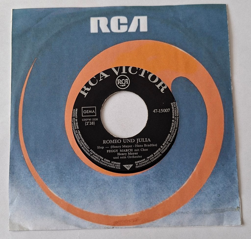 Peggy March - Romeo und Julia, Ophalen of Verzenden, Gebruikt, Pop