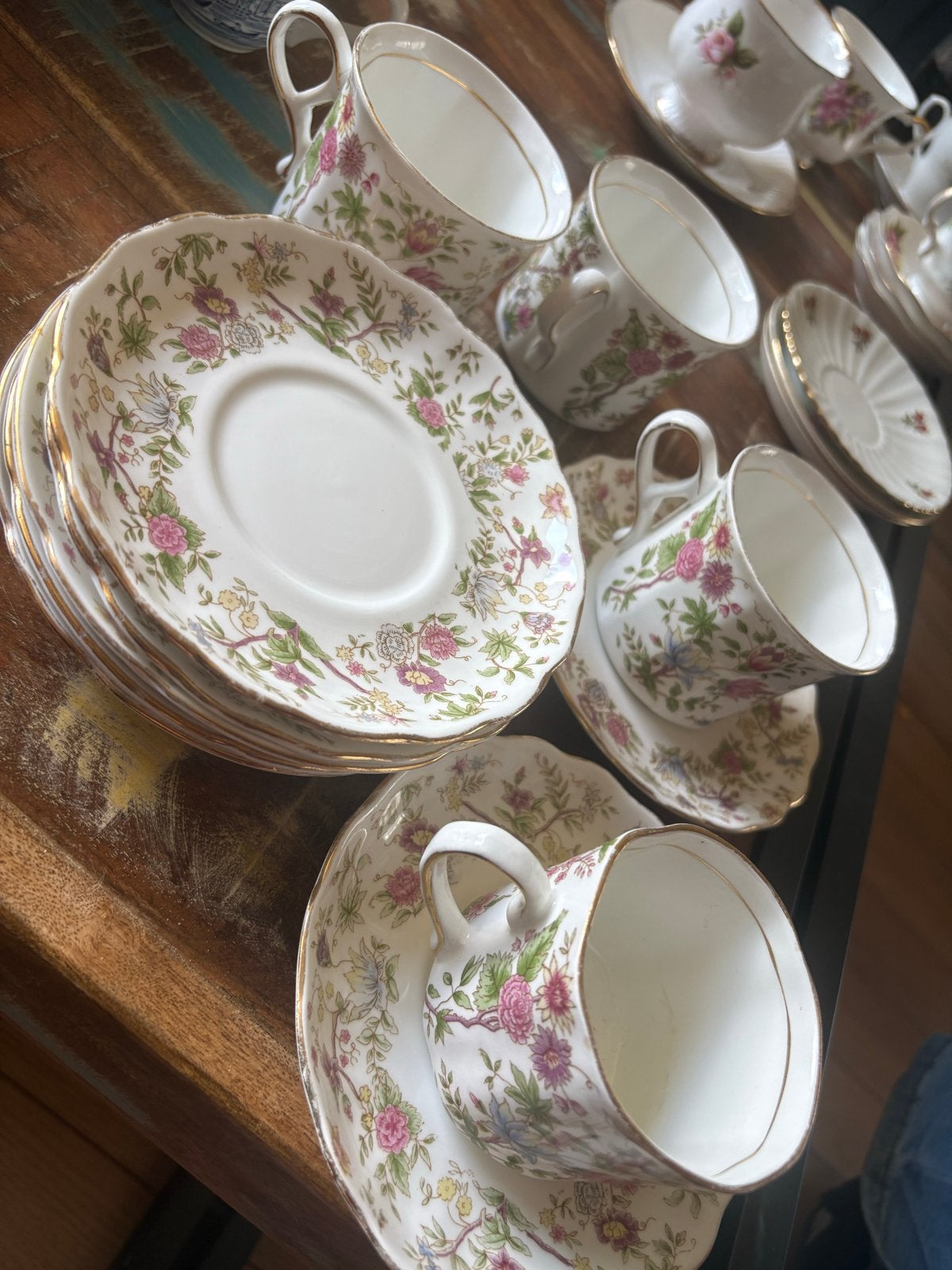 Balmoral Castle Bone China Theekopjes en Schotels Set, Ophalen of Verzenden