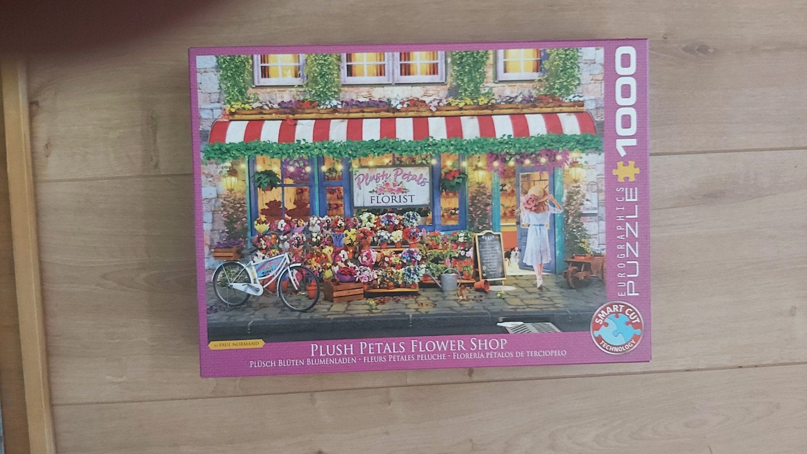Eurographics Legpuzzel 1000 stukjes - Bloemenwinkel, Ophalen