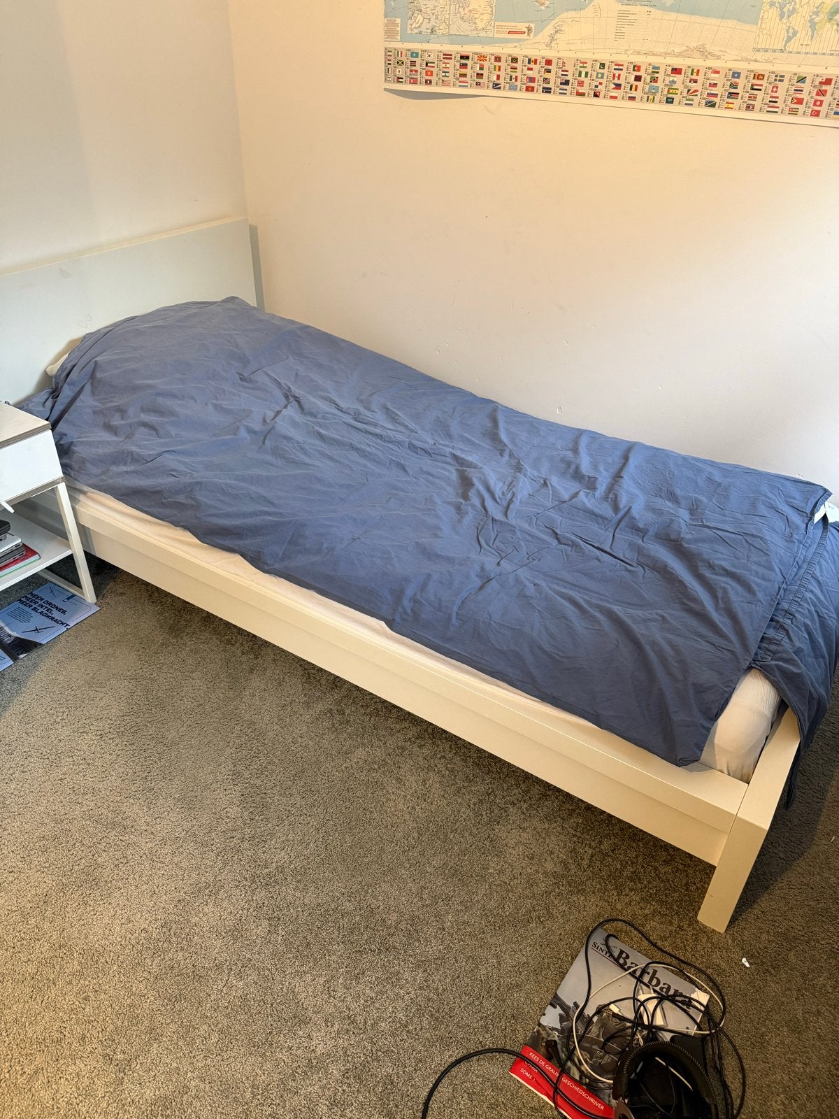 IKEA Malm bed, Ophalen, Gebruikt, 90 cm, Eenpersoons