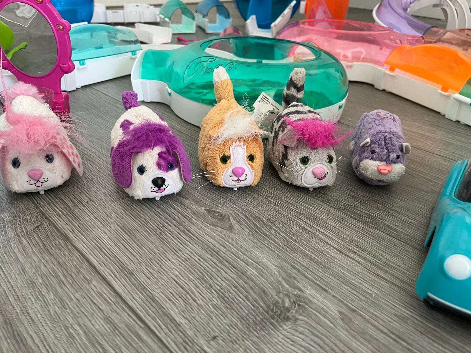 set Zhu Zhu Pets met accessoires en hamsters, Ophalen, Gebruikt, Jongen of Meisje
