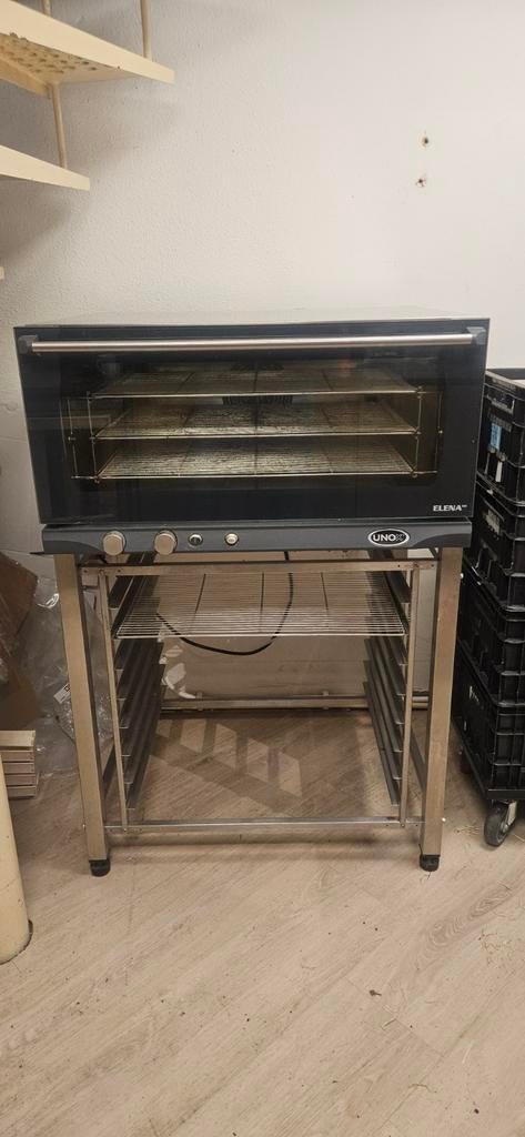 UNOX XFT183 oven – Professionele horeca oven in topstaat, Ophalen, Hete lucht, 60 cm of meer, Minder dan 45 cm